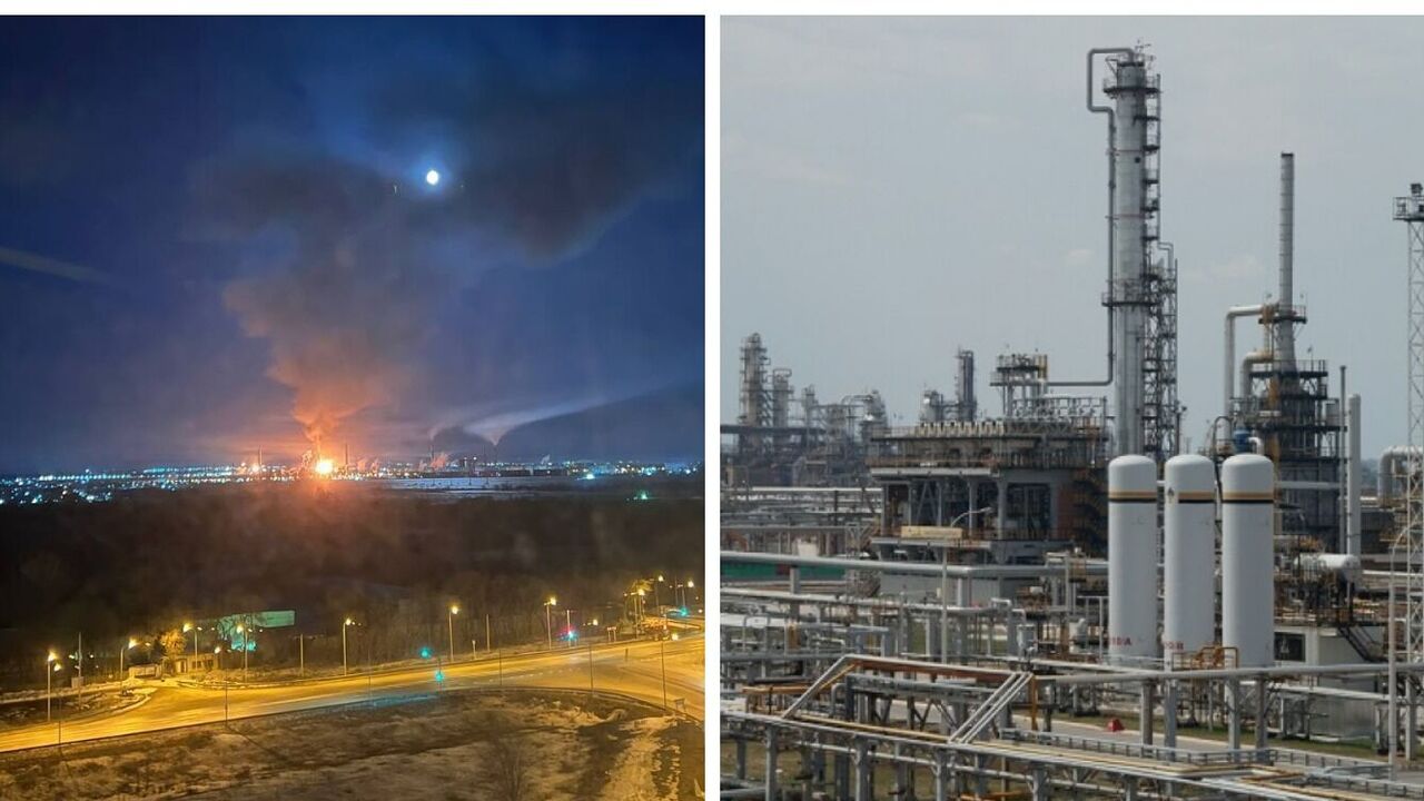 One of the oil refineries in Russia was shut down after the arrival of the invaders on March 23. Photo
