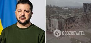 'Rosja musi przegrać': Zełenski pokazał ruiny ukraińskich miast po nadejściu 'rosyjskiego pokoju'