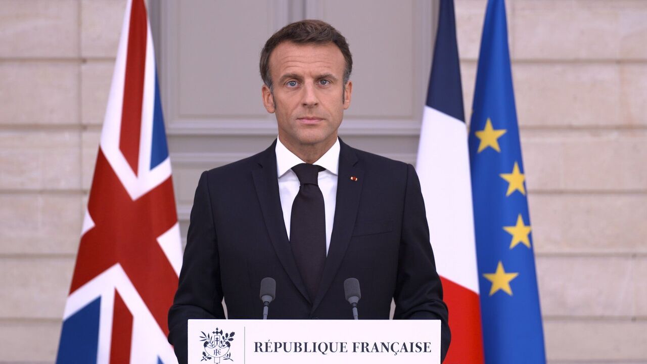 Emmanuel Macron poparł Ukrainę