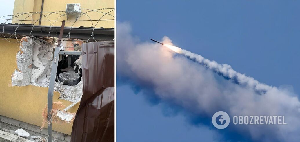 Consequences of the missile attack on Kyiv