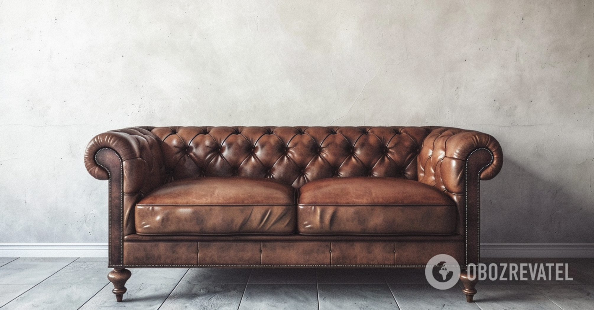 How to make leather furniture soft: an ingenious trick