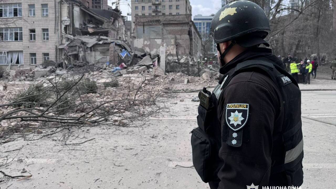 Consequences of the missile attack on Kyiv