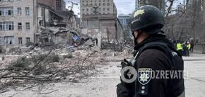 Consequences of the missile attack on Kyiv