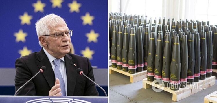 Ponad milion do końca roku: Borrell mówi, ile amunicji UE przekazała już Ukrainie