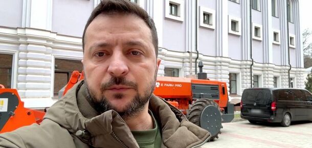 'Tam jest ciągły rosyjski terror': Zełenski mówił o sytuacji w przygranicznym regionie Sumy. Wideo
