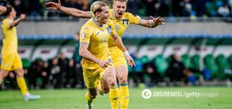 Ukraine's winning goal in the match against Iceland appeared online. Video