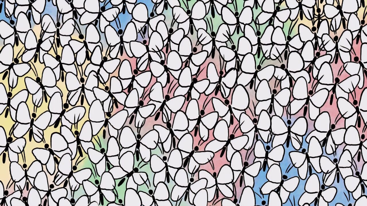 Spring puzzle to test your mindfulness: find the ant in the picture
