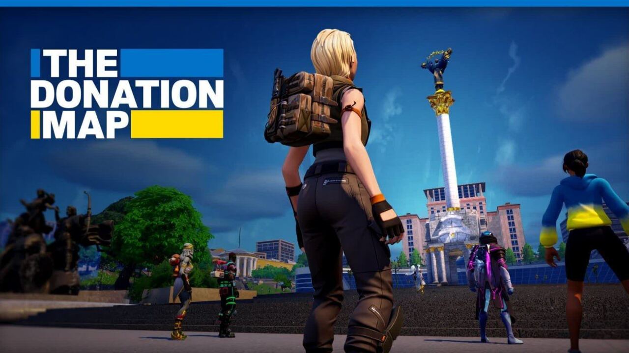 Dokładna replika Majdanu Niepodległości pojawiła się w Fortnite: jak otworzyć mapę i dlaczego pomoże to w darowiźnie