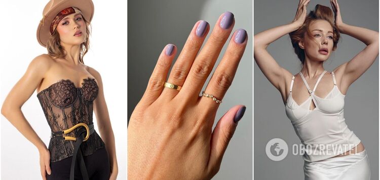 Chrome, pastel and naturalness are in trend. How does the spring manicure of Ukrainian stars look like