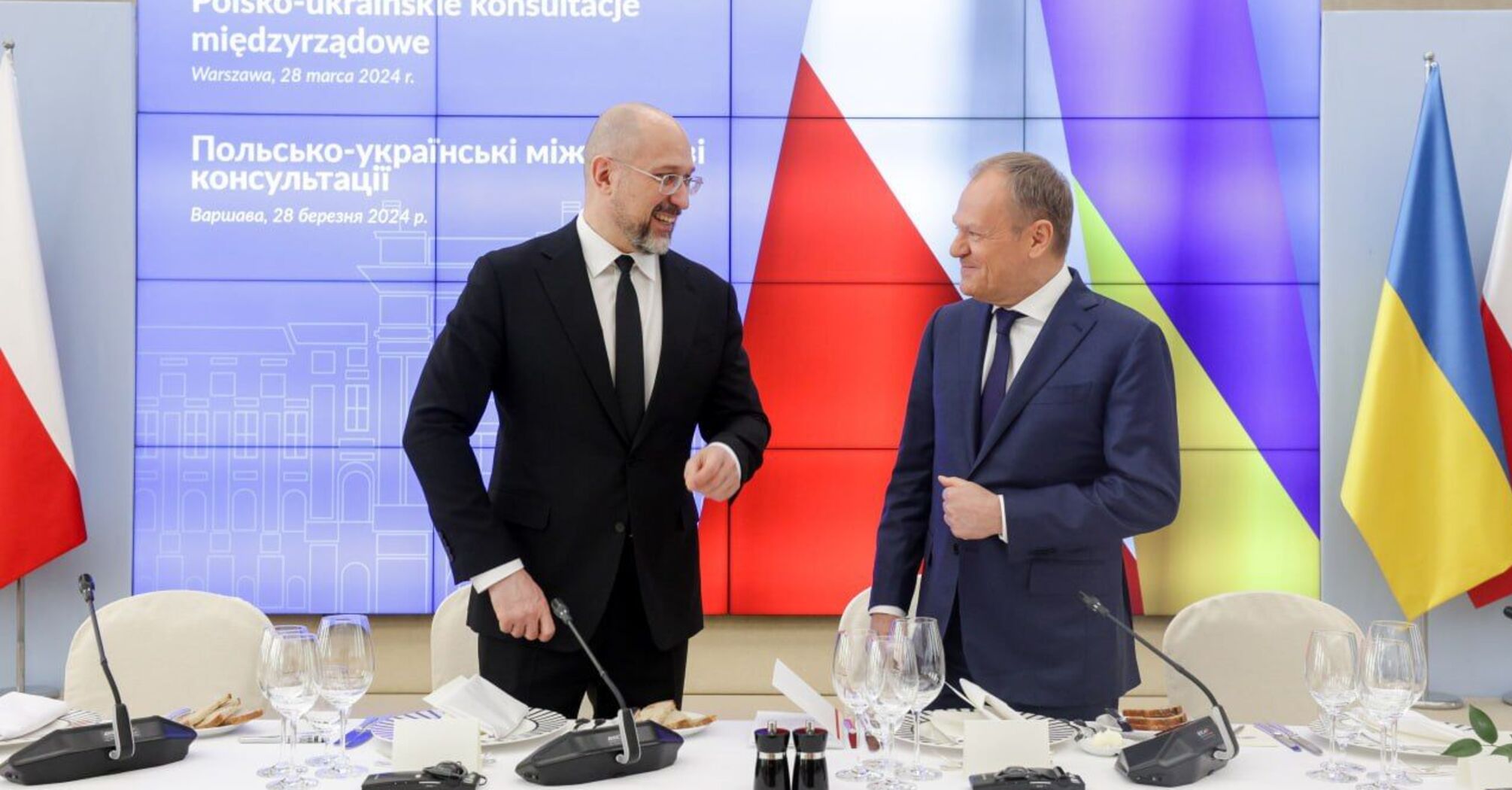 Prime Minister Shmyhal in Poland held talks on the blockade of the border