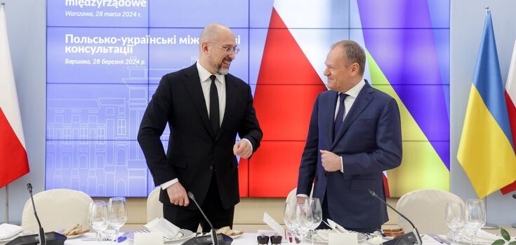 Prime Minister Shmyhal in Poland held talks on the blockade of the border