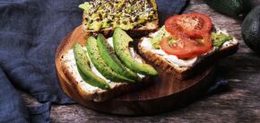 Nutritious and healthy avocado toast: a quick breakfast recipe
