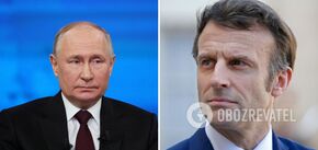 Macron names the condition under which Putin will be invited to the G20 summit in Brazil