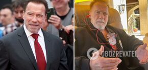 Arnold Schwarzenegger's first photo with a pacemaker appeared online: previously, he underwent three heart surgeries
