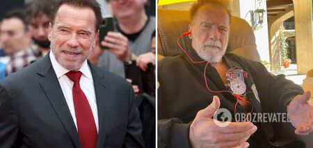 Arnold Schwarzenegger's first photo with a pacemaker appeared online: previously, he underwent three heart surgeries