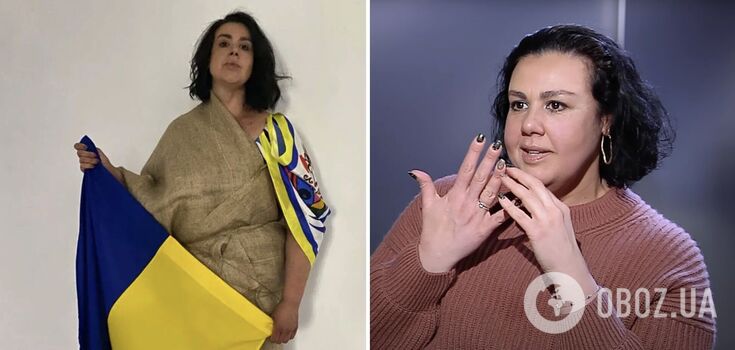 Ukrainian opera singer gets married for the first time at the age of 48. Photo