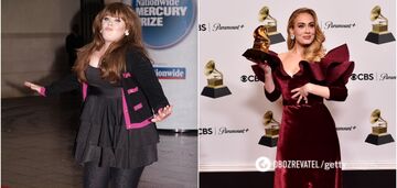 Lost 45 kg and won 16 Grammy Awards: how the singer Adele, who until recently did not believe in herself, has changed. Impressive photos