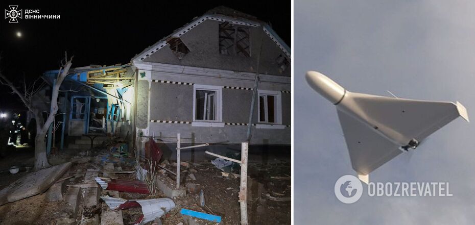 Drone attack in Vinnytsia region