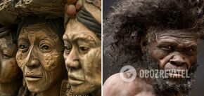What ancient people looked like and how they differ from modern ones. Photo