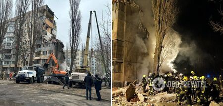 OC South explained how one 'Shahed' could destroy an entire entrance of a house in Odesa