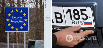 Litwa wkrótce zacznie konfiskować samochody z rosyjskimi tablicami rejestracyjnymi: wszystkie szczegóły