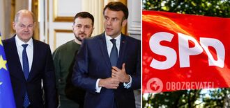 'To niebezpieczne dla Ukrainy': w partii kanclerza skomentowano konflikt między Scholzem i Macronem
