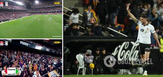 50-tysięczny stadion w Hiszpanii zgotował piłkarzowi reprezentacji Ukrainy owację na stojąco podczas meczu z Realem Madryt. Wideo