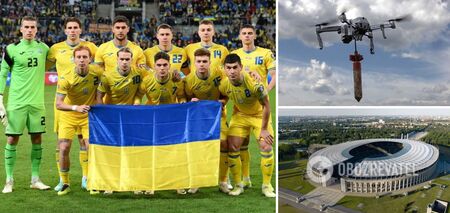 Ukraińska reprezentacja w piłce nożnej również w niebezpieczeństwie. Terroryści mogą zaatakować Euro 2024 za pomocą dronów - Bild