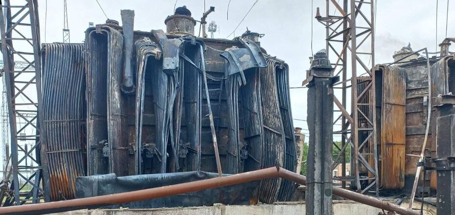 Ukraine is trying to eliminate the consequences of shelling