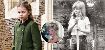 Księżniczka Charlotte jest kopią księżnej Diany: imponujące zdjęcie z 1967 roku zostało opublikowane w Internecie