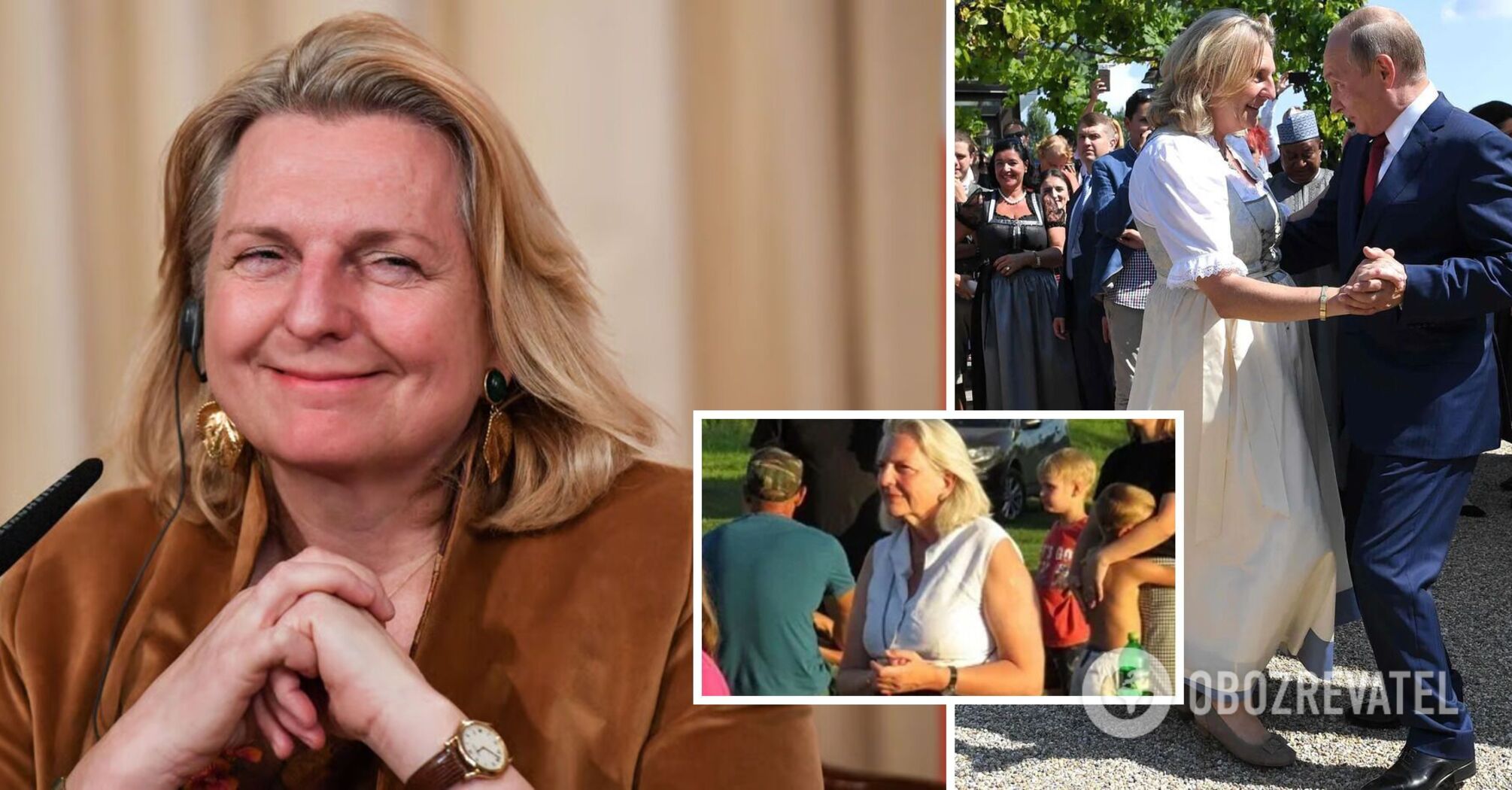 Była austriacka minister spraw zagranicznych, która tańczyła z Putinem, przeprowadziła się do Rosji i nazwała ją "prawdziwie wolną"