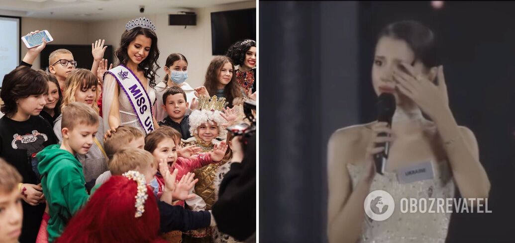 Ukraine has entered the top 10 charity projects at Miss World 2023: Sofia Shamia cried while speaking about children of war