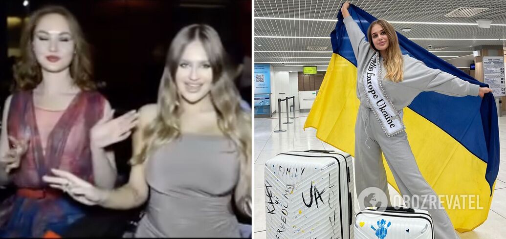 Czy Rosjanka celowo znalazła się w kadrze? Uczestniczka konkursu Miss Europy z Ukrainy skomentowała prowokacyjne wideo ze zwyciężczynią, Rozą Gadijewą. Na wyłączność