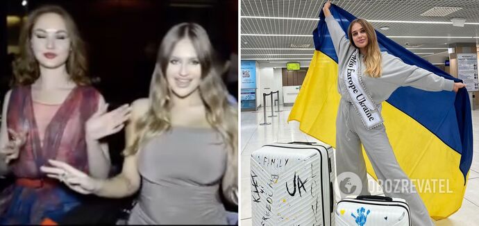 Czy Rosjanka celowo znalazła się w kadrze? Uczestniczka konkursu Miss Europy z Ukrainy skomentowała prowokacyjne wideo ze zwyciężczynią, Rozą Gadijewą. Na wyłączność