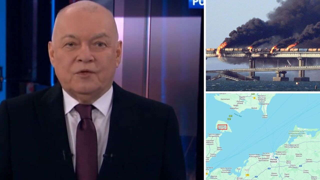 "There is something to look at through the missile sight": rosTV threatened to strike bridges in Germany in case of an attack on the Crimean bridge