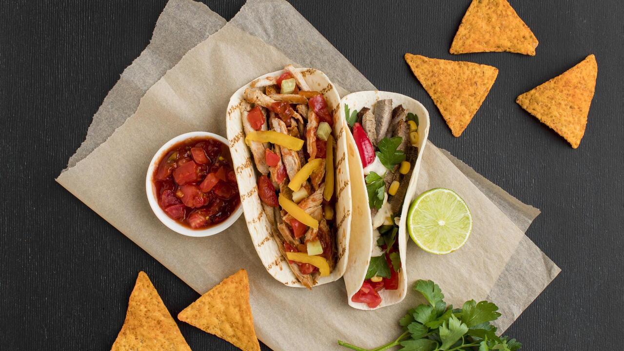 Bardzo smaczne taco: jak gotować, aby tortilla była chrupiąca i apetyczna