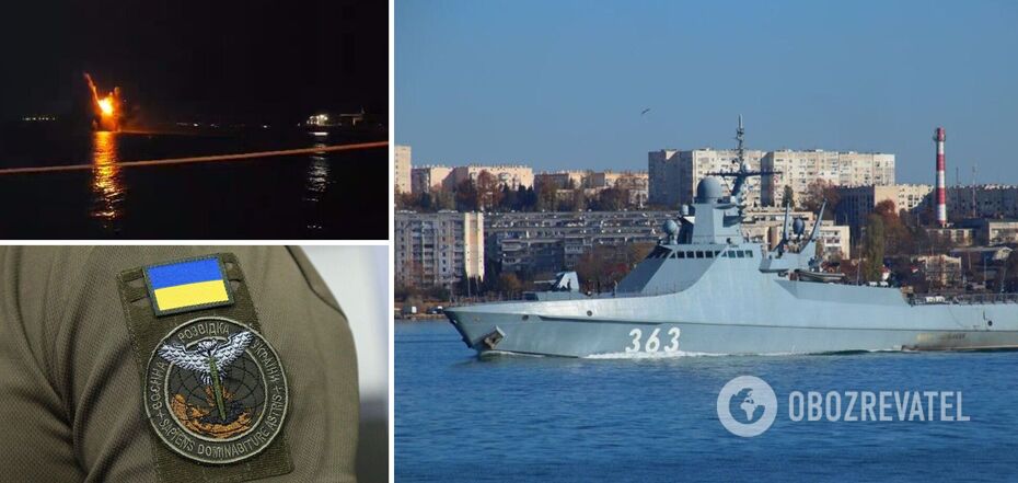Joined underwater forces: DIU confirms destruction of Russian Sergei Kotov patrol ship during recent attack on Crimea