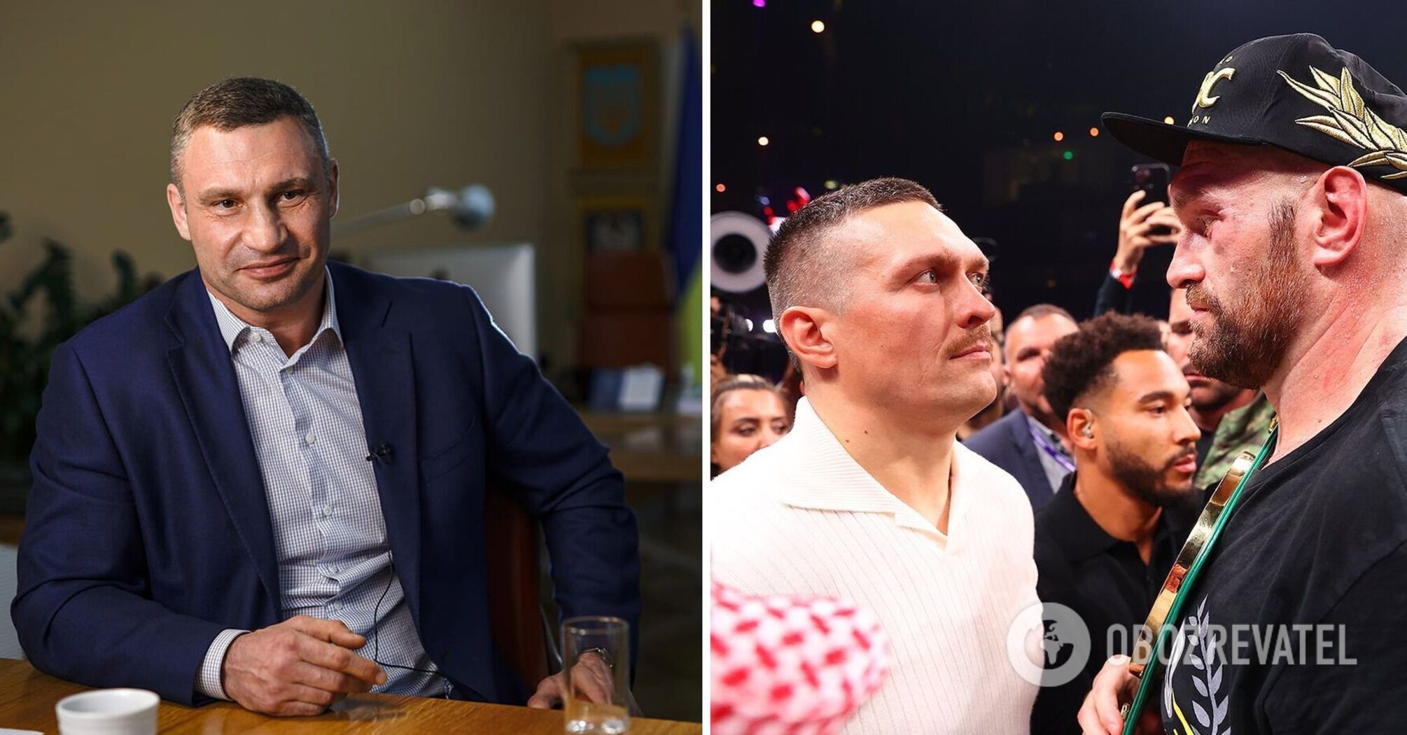 "For the whole of Ukraine. You will be disqualified." Klychko speaks out on Usyk-Fury fight