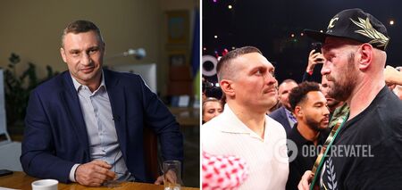 'For the whole of Ukraine. You will be disqualified.' Klychko speaks out on Usyk-Fury fight
