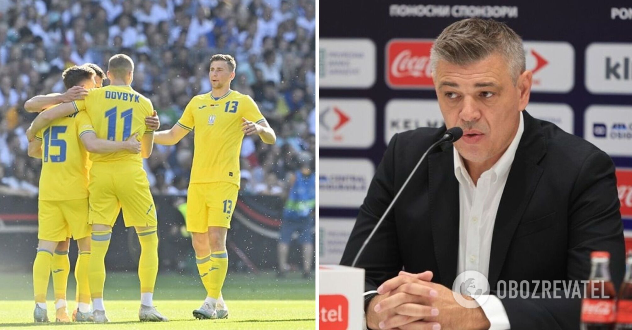 "People will be shocked by what they will see": Bosnia coach makes a loud statement about the match with Ukraine