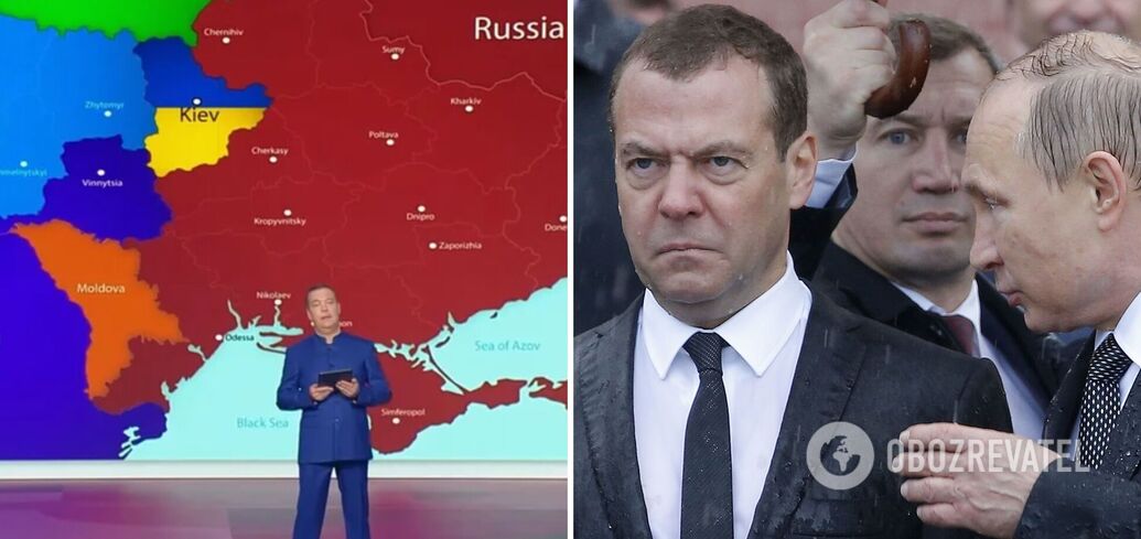 'Zamach' nie tylko na Ukrainę: ISW wyjaśnia, co kryje się za wypowiedziami Miedwiediewa o celach terytorialnych Rosji