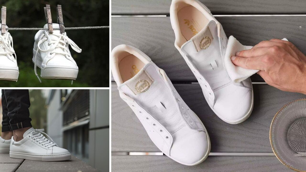 How to wash white sneakers: products that are in every home will help
