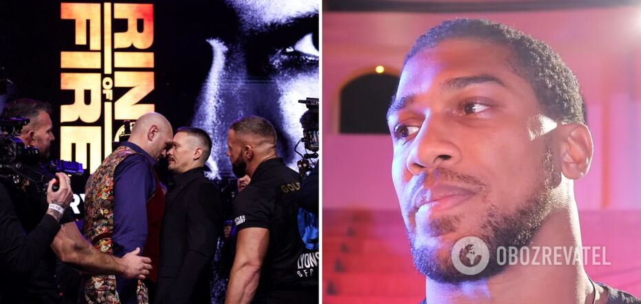 'He will win, but...' Joshua called Usyk's victory over Fury unfavorable