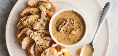 All-purpose mushroom sauce: suitable for any side dish