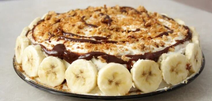 Sugar-free banana cake in 15 minutes: no need to fry or bake cakes