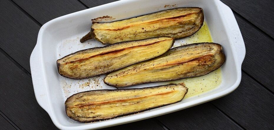 Baked eggplants