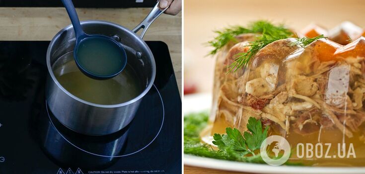What to add to aspic to make it transparent: just one ingredient