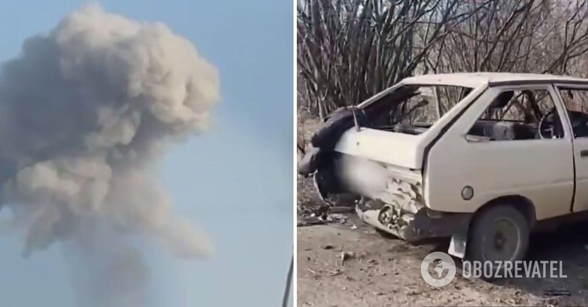 One of the organizers of the pseudo-elections was blown up in occupied Berdiansk. Video