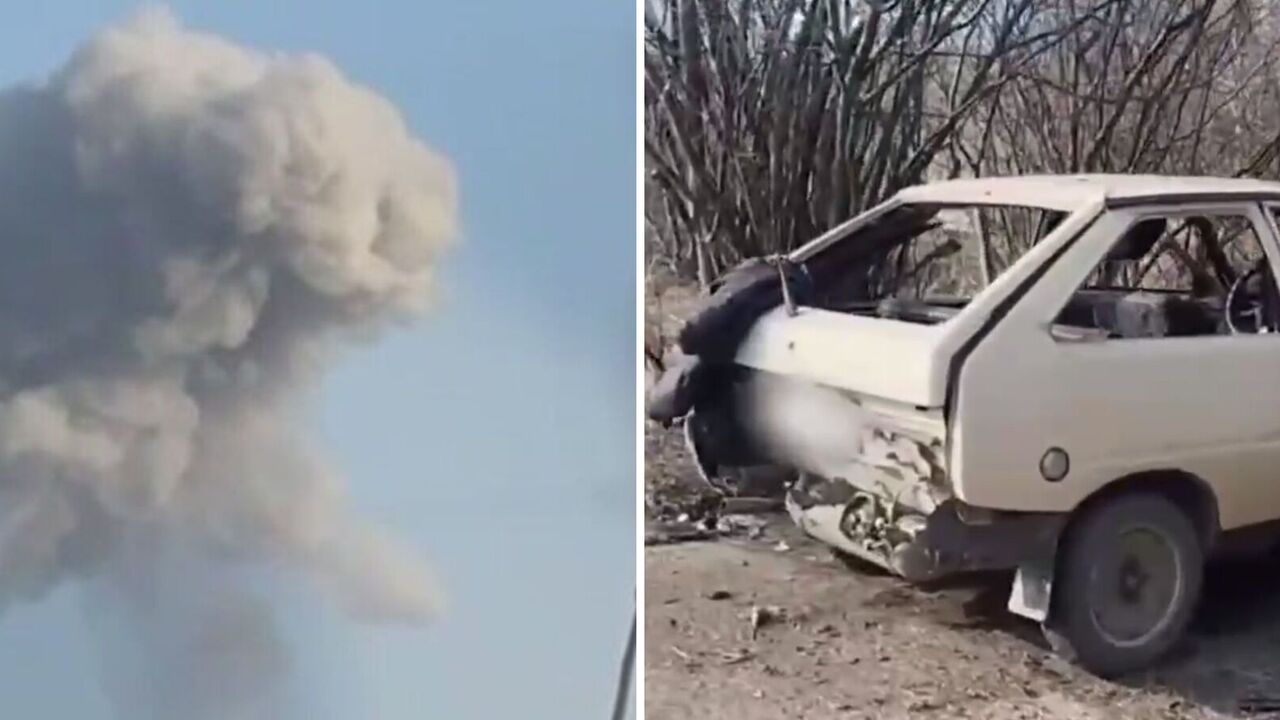 One of the organizers of the pseudo-elections was blown up in occupied Berdiansk. Video