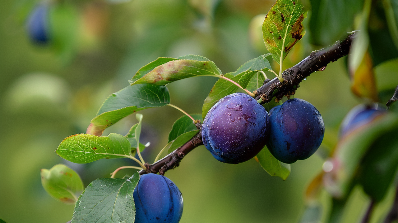 Collect fruits in buckets: how to feed plum in spring